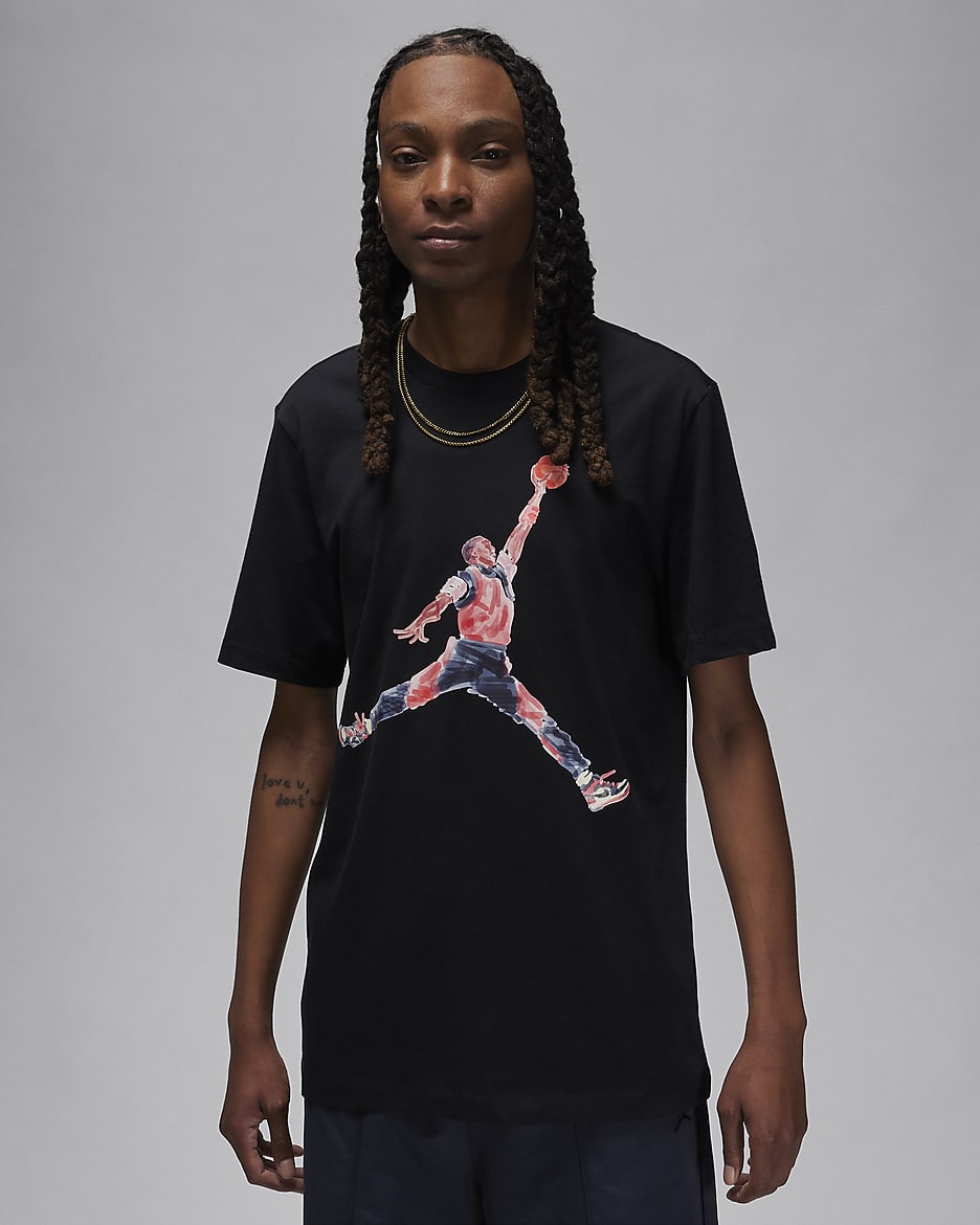 Mens nike air jordan t shirt hotsell